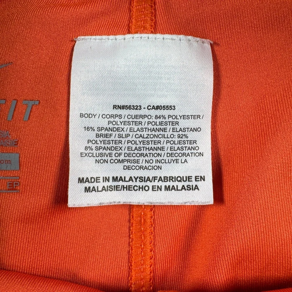 Nike Dri-FIT Phantom 2-in-1 Running Shorts Women's XS Blue Orange Lined Athletic